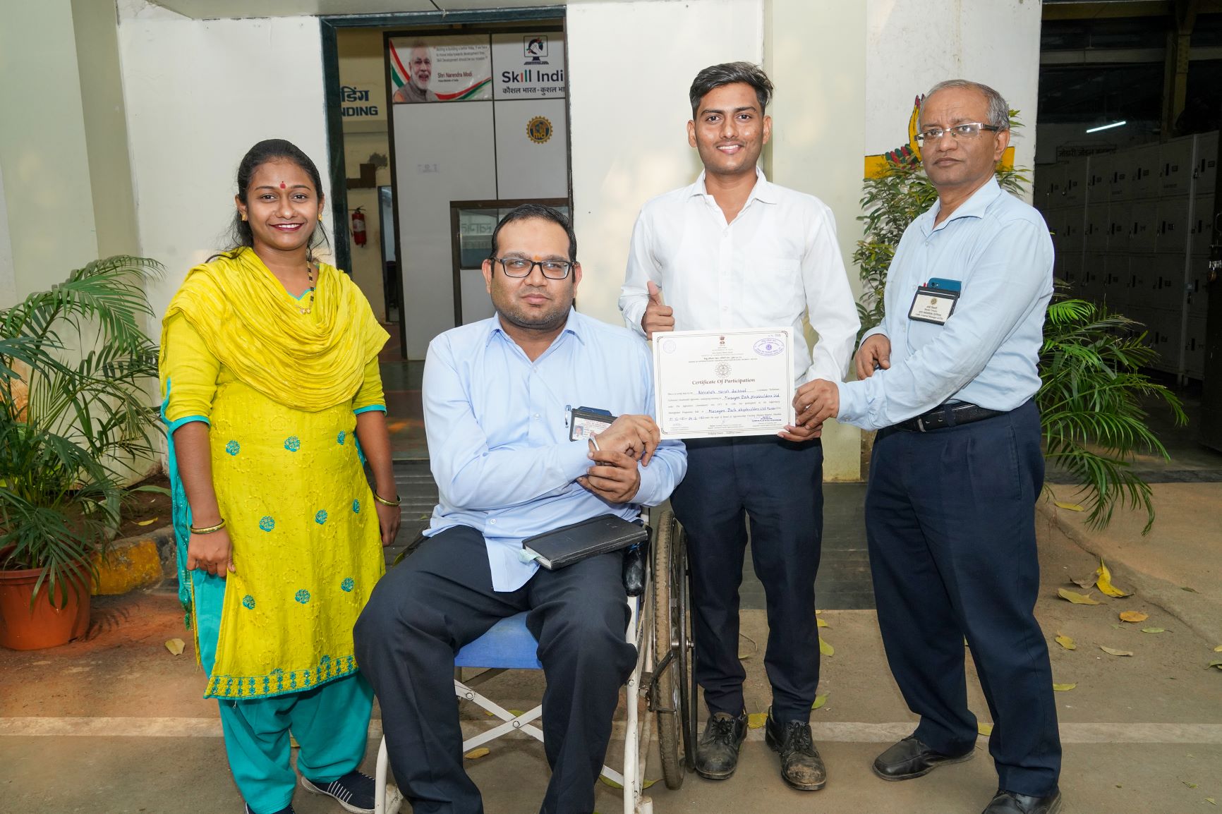 MDL Apprentice Training School, Certificate Distribution Of ''Supervisory Development Program'' For Graduate/Diploma Apprentices Under The Apprentices Act, 1961 - 16.03.2023123